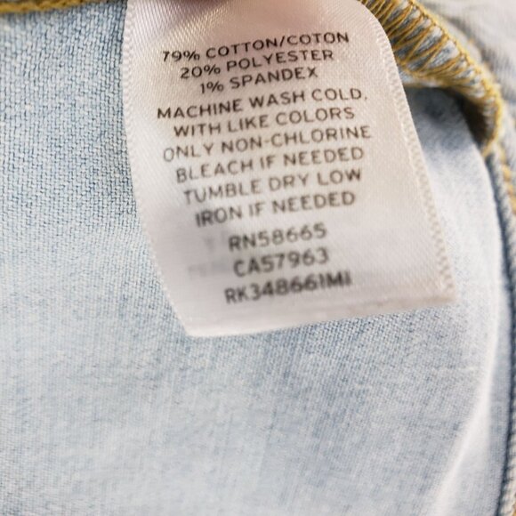 Melrose and Market Womens Light Wash Denim Jacket Classic Fit M - Picture 8 of 9